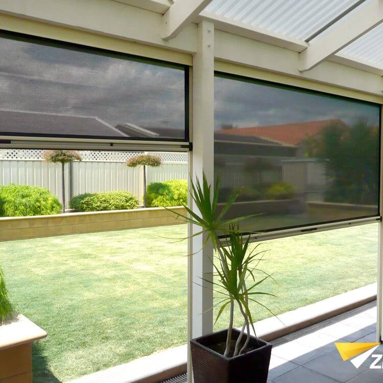 Learn more about our user-friendly Battery Ziptrak Outdoor Blinds.