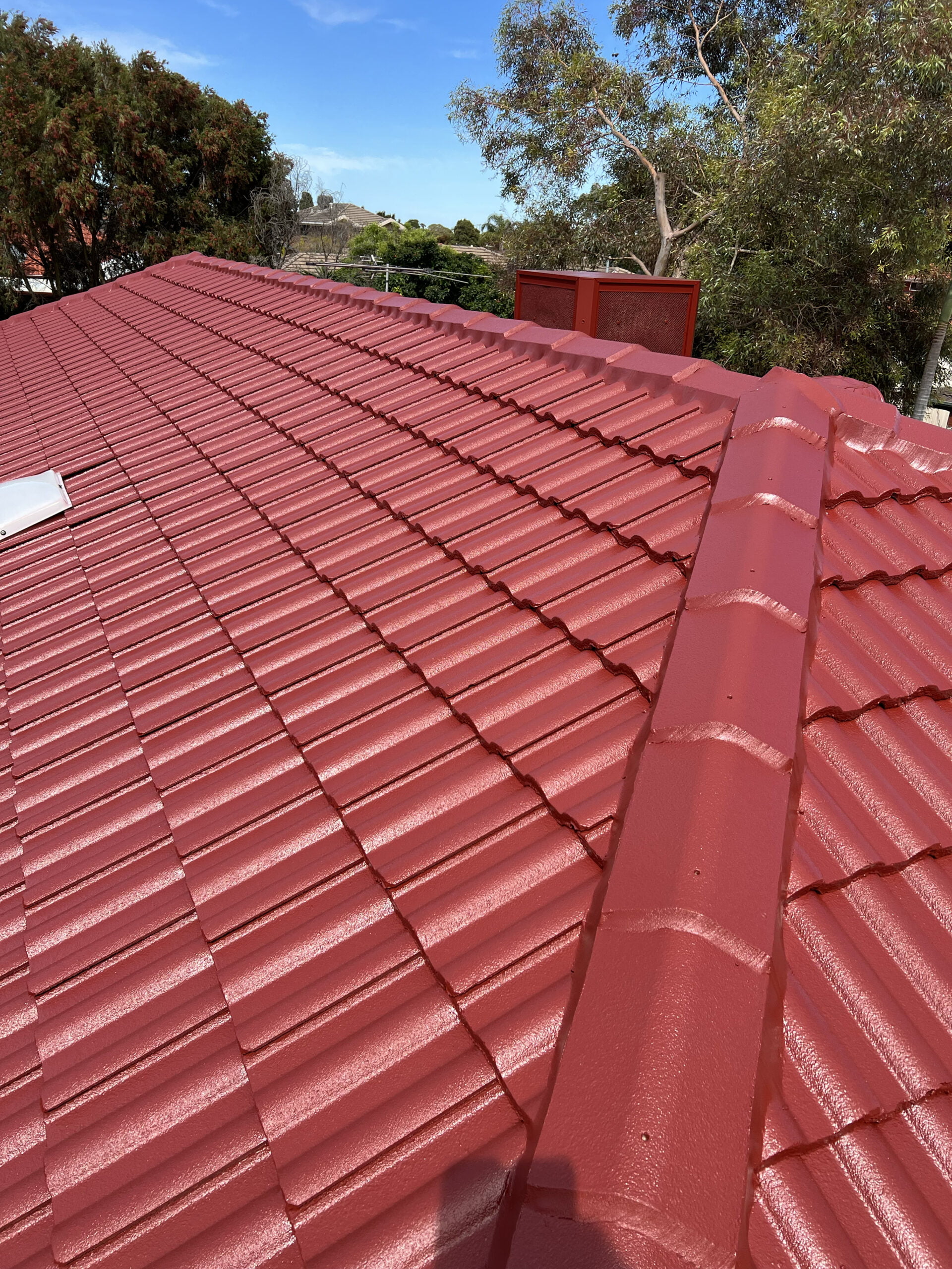 Roof Restoration Just Quality Red Tiles