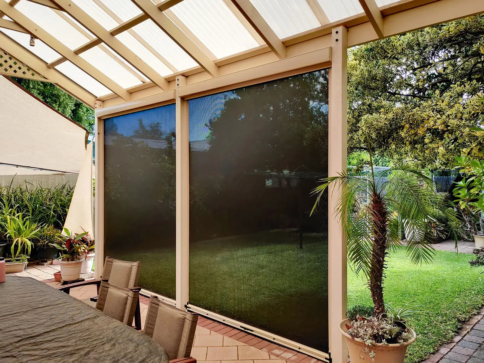 Ziptrak® Outdoor Blinds in Adelaide - 15 Years Warranty