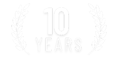 10 years badge